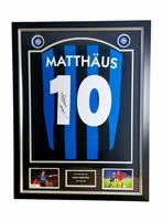 Matthäus Gesigneerd Ingelijst Voetbalshirt Inter Milan, Nieuw, Shirt, Ophalen of Verzenden, Buitenlandse clubs