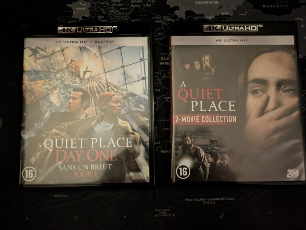 A Quiet Place Day One 4K Blu-ray, Cd's en Dvd's, Blu-ray, Ophalen, Zo goed als nieuw, Horror