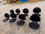 Te koop. Vlinderstoel Fritz Hanssen. Zwart, Huis en Inrichting, Stoelen, Ophalen, Zwart, Metaal, Vijf, Zes of meer stoelen