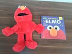 Sesamstraat Elmo Knuffel Pop Handpop Groot - 37 cm, Ophalen of Verzenden, Zo goed als nieuw, Overige typen