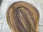Synthetische vlechten DE blond bruin 36 stuks DE 50 cm lang, Ophalen of Verzenden, Nieuw, Pruik of Haarverlenging
