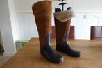 Super mooi bruine met bont laarzen roberto d’angelo maat 37, Kleding | Dames, Schoenen, Hoge laarzen, Bruin, Ophalen of Verzenden
