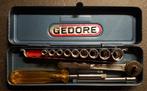 GEDORE 1/4 vintage doppensetje DA 20 nette staat inches, Ophalen, Zo goed als nieuw