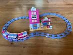 Hello Kitty treinstation Unico Duplo, Kinderen en Baby's, Speelgoed | Duplo en Lego, Ophalen of Verzenden, Gebruikt, Complete set