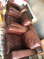 3 zeer ruime leren sofa's ( italsofa), Huis en Inrichting, Ophalen, Zo goed als nieuw