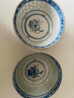 Chinese porseleinen twee schaaltjes, Huis en Inrichting, Keuken | Servies, Ophalen of Verzenden, Overige stijlen, Porselein, Schaal of Schalen