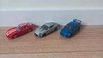 Dodge, Jaguar, Subaru - 3 auto's oa BBurago; Welly sportauto, Ophalen, Zo goed als nieuw