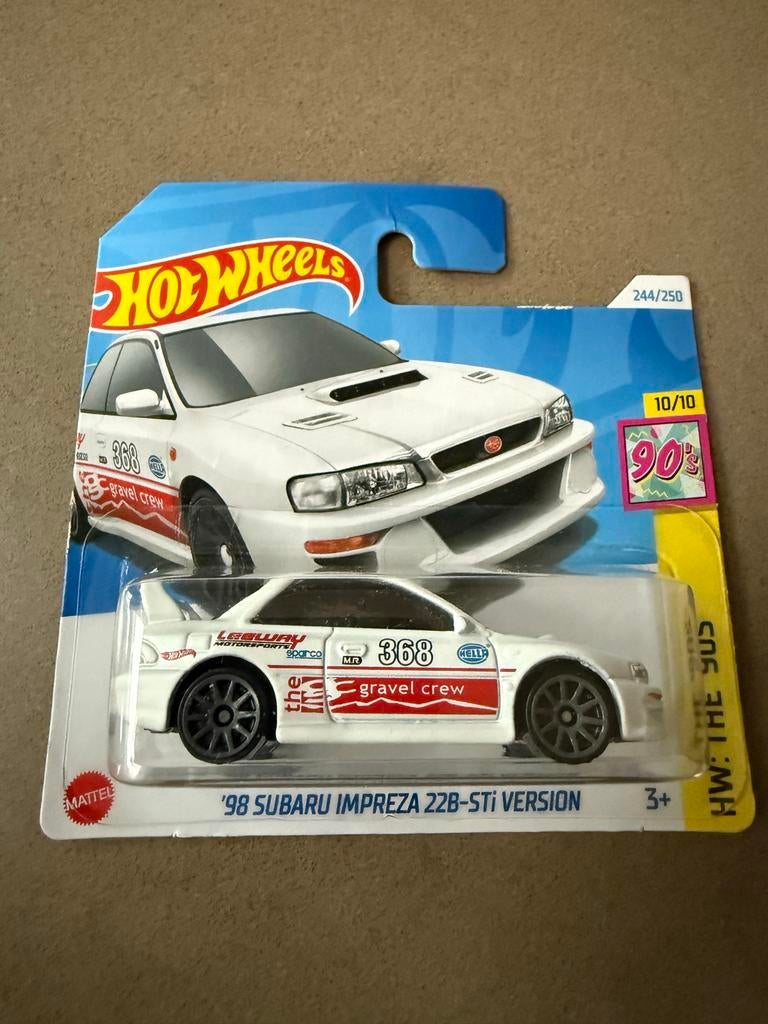 Hot Wheels Subaru Impreza 22B-STI - nieuw, Ophalen, Nieuw, Auto
