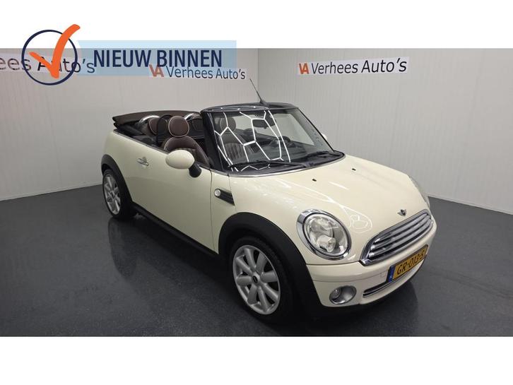 MINI Cabrio 1.6 Cooper (bj 2010), Auto's, Mini, Bedrijf, Te koop, Cabrio, ABS, Airbags, Airconditioning, Alarm, Boordcomputer