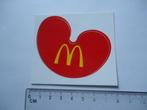 sticker oud Mac Mcdonalds mc donalds donald's friesland logo, Verzamelen, Verzenden, Zo goed als nieuw, Bedrijf of Vereniging