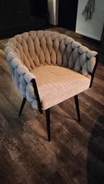 Set van 4 moderne eetkamerstoelen, Huis en Inrichting, Ophalen, Gebruikt, Overige kleuren, Metaal