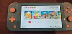 Nintendo Switch Lite - Turquoise, Spelcomputers en Games, Spelcomputers | Nintendo Switch Lite, Ophalen, Turquoise, Gebruikt, Met beschermhoes of tas
