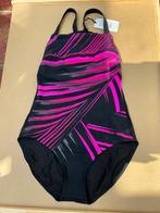 Speedo Amberglow Print Shaping Black Pink Maat 44, Ophalen of Verzenden, Nieuw, Zwart, Badpak