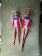 Vintage barbie en skipper in outfit Malibu mattel 1973, Verzamelen, Poppen, Verzenden, Gebruikt, Pop