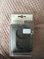 Wandcontactdoos Antraciet Gamma Everest, Doe-het-zelf en Verbouw, Elektra en Kabels, Ophalen of Verzenden, Nieuw, Stopcontact