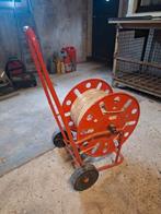 Rol schrikdraad op haspel kar, Tuin en Terras, Gaas en Draad, Ophalen, Zo goed als nieuw