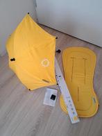 Set Bugaboo parasol en seatliner - geel, Ophalen of Verzenden, Gebruikt, Overige merken