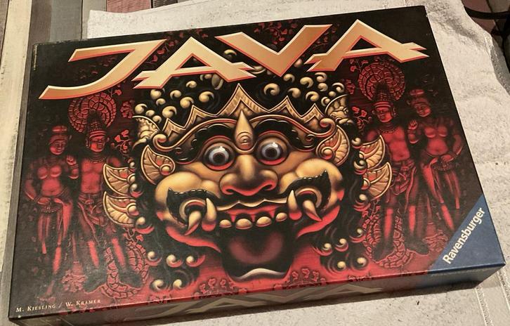 Java Bordspel - Ravensburger, Hobby en Vrije tijd, Gezelschapsspellen | Bordspellen, Zo goed als nieuw, Drie of vier spelers, Ophalen of Verzenden