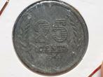 25 cent 1941 zink nr.2 (08), Postzegels en Munten, Munten | Nederland, Ophalen of Verzenden