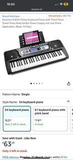 Rock jam piano, Muziek en Instrumenten, Ophalen, Zo goed als nieuw, Zwart, Piano