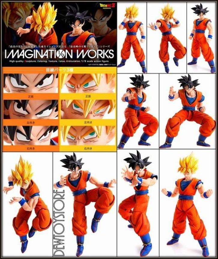 <𝗜𝗡 𝗦𝗧𝗢𝗖𝗞> Bandai Imagination Works - Son Goku, Verzamelen, Poppetjes en Figuurtjes, Nieuw, Verzenden