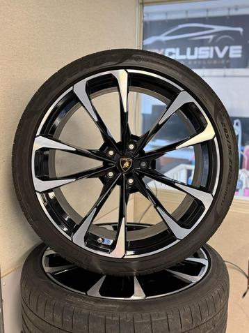 Lamborghini urus velgen 23 inch met zomerbanden beschikbaar voor biedingen