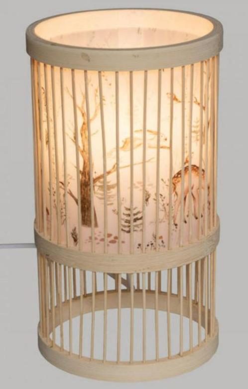 Nachtlampje Bamboe Bos, Kinderen en Baby's, Kinderkamer | Inrichting en Decoratie, Nieuw, Lamp, Ophalen of Verzenden