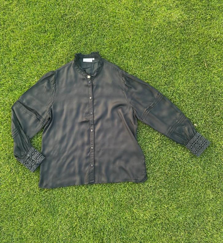 Fabienne Chapot blouse maat 42, Kleding | Dames, Blouses en Tunieken, Gedragen, Maat 42/44 (L), Zwart, Ophalen of Verzenden