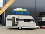Hobby De Luxe 460 SFF, Caravans en Kamperen, Caravans, Overige typen, Hobby, Treinzit, Tot en met 3