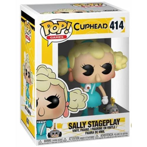 Funko Pop! Games: Cuphead - Sally Stageplay #414, Verzamelen, Poppetjes en Figuurtjes, Nieuw, Verzenden