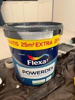 Flexa Powerdek muurverf RAL 9010, Doe-het-zelf en Verbouw, Verf, Beits en Lak, Ophalen, Wit, Nieuw, Verf