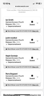 Keinemusik tickets, 4 te koop!!!, Eén persoon