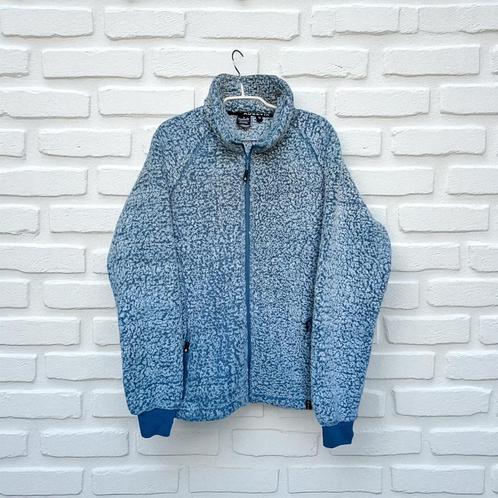 Kjelvik Vest Maat 40 Lichtblauw Wit Fleece Jack Kimber, Kleding | Dames, Truien en Vesten, Zo goed als nieuw, Maat 38/40 (M), Blauw