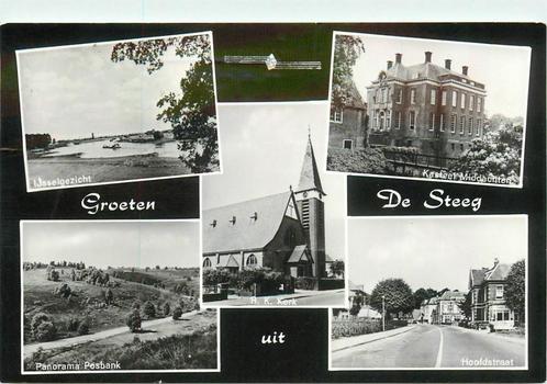 (387-220-013) De Steeg Groeten uit, Verzamelen, Ansichtkaarten | Nederland, Gelderland, Verzenden