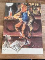 Kuifje Dubbele Ansichtkaart - Zeldzaam!, 1980 tot heden, Ophalen of Verzenden, Zo goed als nieuw, Prent