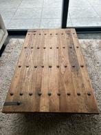 Eiken salontafel, Huis en Inrichting, Tafels | Salontafels, Ophalen, Gebruikt, 100 tot 150 cm, Eikenhout