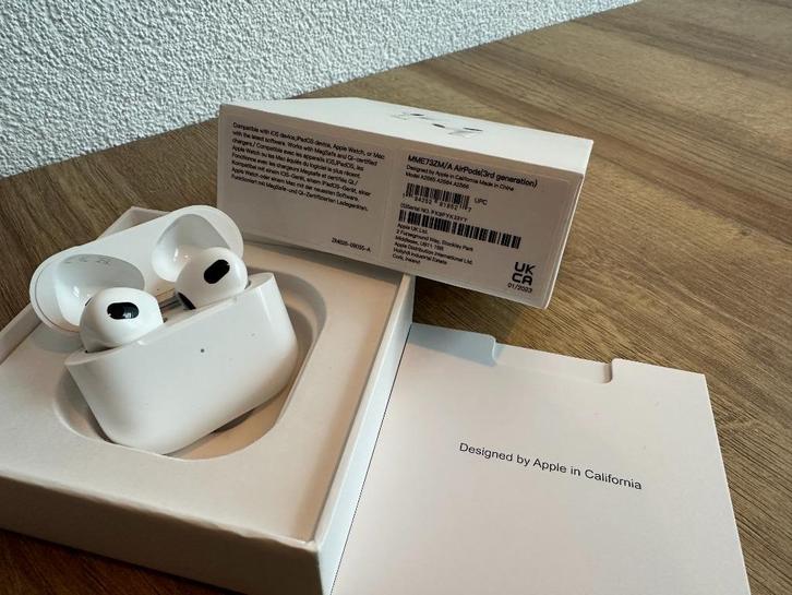 Apple Airpods 3rd Generation ** NIEUW, Audio, Tv en Foto, Koptelefoons, Nieuw, Overige merken, Draadloos, Bluetooth, Surround