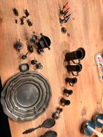 Verzameling aan tinnen objecten, Antiek en Kunst, Ophalen of Verzenden