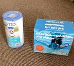 Intex filter cartridge plus chloorkit, Ophalen, Zo goed als nieuw, Filter