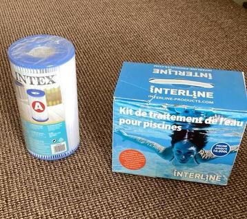 Intex filter cartridge plus chloorkit beschikbaar voor biedingen