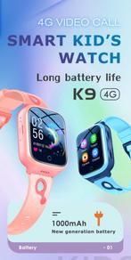 4G Smartwatch voor Kinderen | Roze en Blauw – €35 per stuk, Afstand, Blauw, Nieuw, Waterdicht