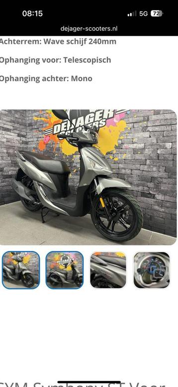 Sym Syphony beschikbaar voor biedingen