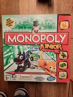 Monopoly junior, Hasbro Parker, Ophalen of Verzenden, Drie of vier spelers, Zo goed als nieuw