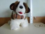 Knuffeldier hond - St. Bernard met een tonnetje 25 cm, Ophalen of Verzenden, Zo goed als nieuw, Hond