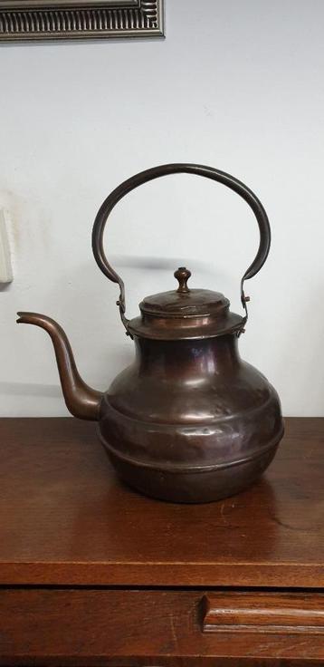 Koperen ketel groot antiek 36284 beschikbaar voor biedingen