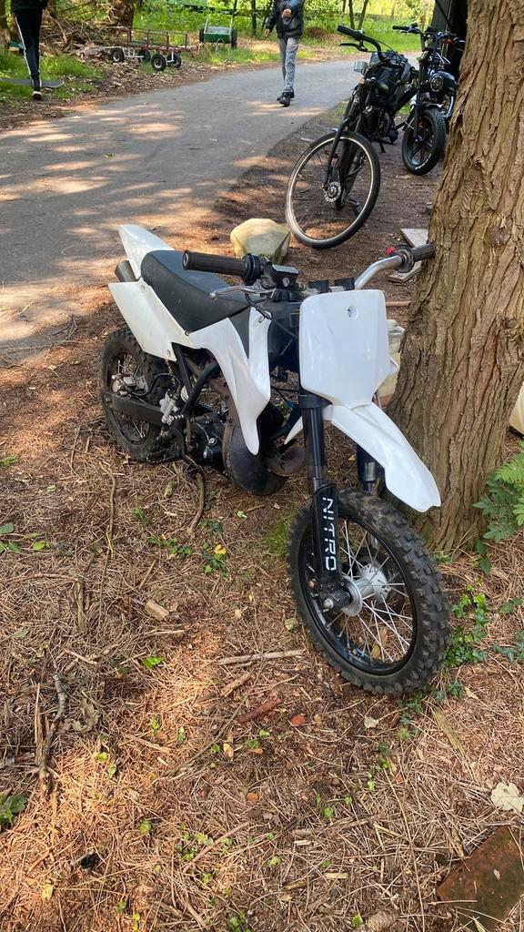 Crossmotor 50cc, Fietsen en Brommers, Brommeronderdelen | Scooters, Ophalen