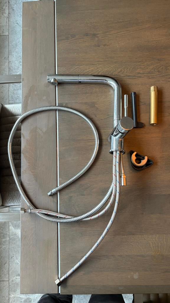 Luxe thermostaatkraan Gessi, Doe-het-zelf en Verbouw, Sanitair, Ophalen of Verzenden, Gebruikt, Kraan