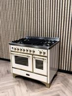 Luxe Boretti Majestic Crème 100cm 6 pits Gas + Afzuigkap, 60 cm of meer, Grill, Ophalen of Verzenden, Gas