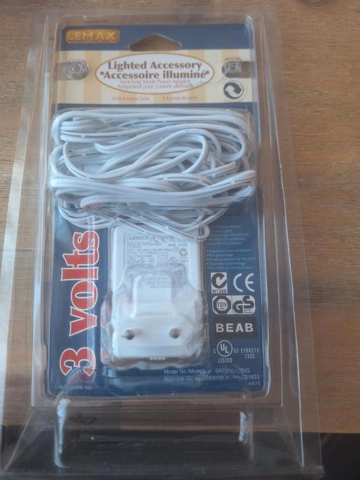 LEMAX Adapter voor Verlichte Accessoires, Verzamelen, Speelgoed, Nieuw, Ophalen