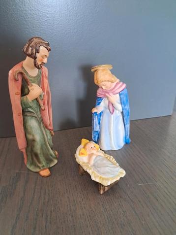 Goebel/Hummel Kerststal Beeldjes Jozef Maria Kindje Jezus  beschikbaar voor biedingen